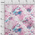 thumbnail image 2 of oneOone Viscose Jersey Light Pink Fabric Damask Sewing Craft Projects Fabric Prints By Yard 60 Inch Wide, 2 of 4