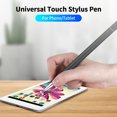 thumbnail image 2 of Universal Stylus Pen Capacitive Pen with Magnetic Absorption Silicone Head Sensitive Touch Control for Phone Tablet Black, 2 of 7