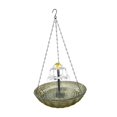 thumbnail image 3 of Almencla Solar Bird Bath Large Decoration Hanging Bird Bath for Backyard Lawn Outdoor Brown, 3 of 8