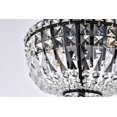 thumbnail image 4 of Elegant Lighting Tranquil 14" 4 Light Royal Crystal Flush Mount, 4 of 9