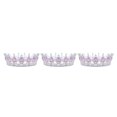 thumbnail image 2 of ZheElen Alloy Durable And Non-deforming Rhinestone For Wedding Or Cosplay Family Wedding Hair Crown Silver + pink 3Set, 2 of 6