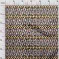 thumbnail image 2 of oneOone Georgette Viscose Fabric Ethnic Ikat Print Fabric BTY 42 Inch Wide, 2 of 4
