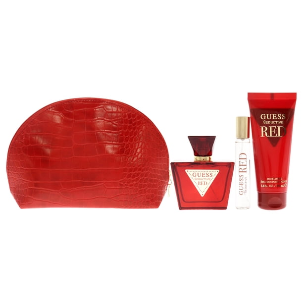Guess Seductive Red by Guess for Women - 4 Pc Gift Set 2.5oz EDT