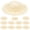 Beige, variante sur Miangastore Chapeau d'Artisanat Tissé Beige pour Personnalisation Amateurs de Bricolage 12 Pcs 3.14x3.14x1.02 Po