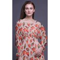 thumbnail image 5 of Bimba Robe de Plage Longue Maxi d'Été Bohème Gitane à Imprimé Floral pour Femmes, Smockée - Très Petit, 5 of 5