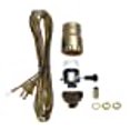 thumbnail image 3 of B&P LampÂ® Antique Brass Socket with Matching Cord Set and Basic Hardware, 3 of 3