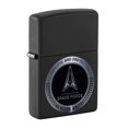 thumbnail image 1 of Zippo 48548 Briquet de Poche Coupe-Vent Noir Design Space Force, 1 of 4