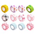 thumbnail image 1 of Abbracc 12Pcs Finger Guard Tape Cute Cohesive Elastic Tape for Work Painting Writing, 1 of 7