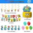 thumbnail image 2 of Spongebob Birthday Party Supplies, Boys And Girls Party Decorations, Including Flag-pulling Balloons-week, 2 of 2