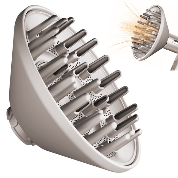 AFDD Large Diffuser Attachment Compatible with Shark FlexStyle Upgraded Bigger Diffuser Nozzle for Dryer Faster and Define Wavy Curly Coily Hair