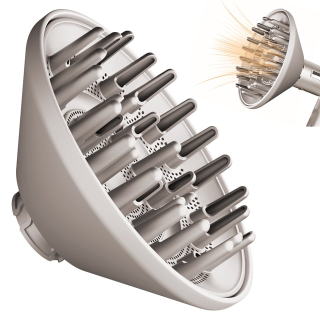 AFDD Large Diffuser Attachment Compatible with Shark FlexStyle Upgraded Bigger Diffuser Nozzle for Dryer Faster and Define Wavy Curly Coily Hair
