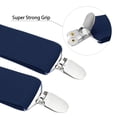 thumbnail image 2 of Buyless Fashion Suspenders for Men - 48" Elastic Adjustable Straps 1 1/4" - X Back, 2 of 7