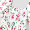 thumbnail image 5 of PatPat Family Matching Color Block Tee and Ditsy Floral Shirred Top Dress Sets, 5 of 5