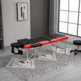 thumbnail image 2 of HOMCOM 3 Section Foldable Massage Table Professional Salon Facial Couch Bed, 2 of 10
