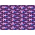 thumbnail image 1 of Ahgly Company Machine Washable Indoor Rectangle Transitional Purple Area Rugs, 2' x 3', 1 of 7