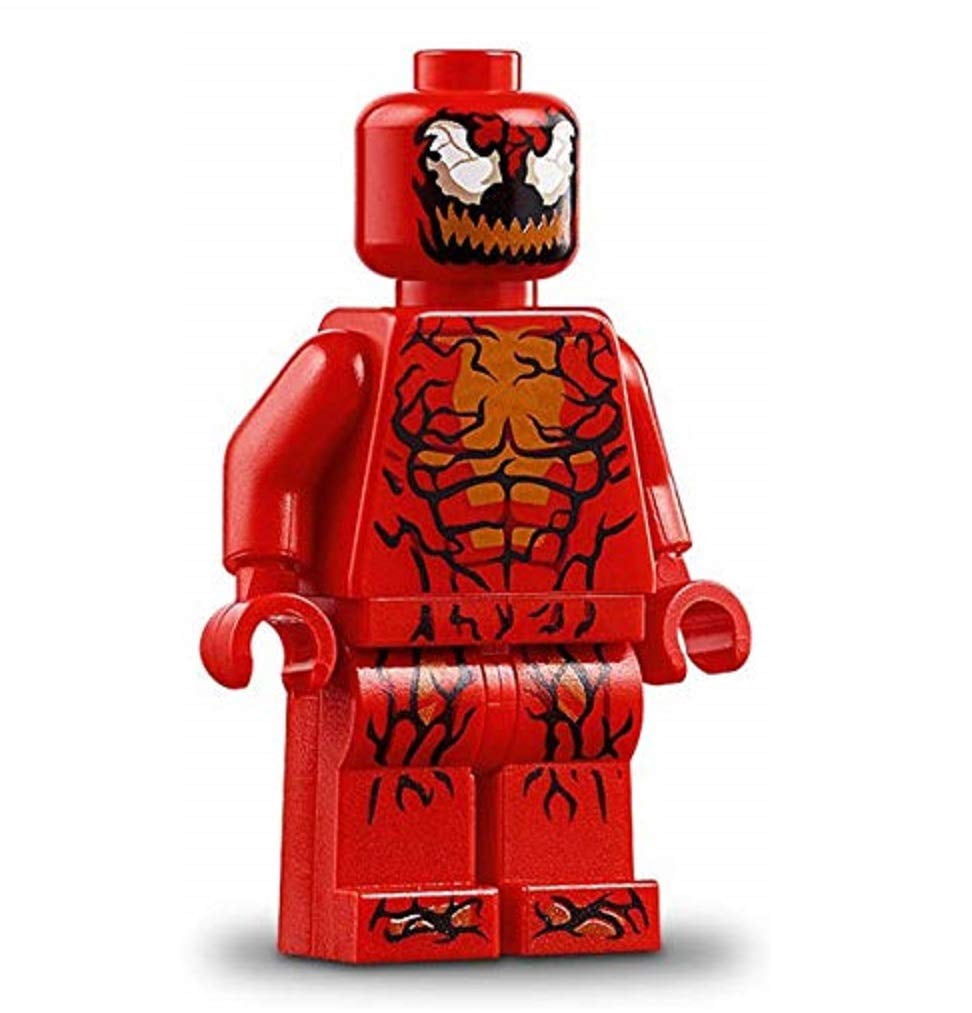 LEGO Superheroes: Carnage Minifigure with Appendages and Red Cape 892295