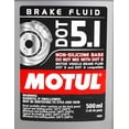 thumbnail image 5 of Motul (5 Pack) 100% Synthetic Brake Dot 5.1 Brake Fluid 1/2 Liter or 500 ml, 5 of 5