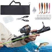 Piaoyu Fishing Rod with Fishing Reel for Long-Casting, Durable & Lightweight for Freshwater/Saltwater Fishing