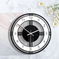 thumbnail image 3 of TIMIFIS Wall Clock Style Wall Clock Silent Transparent Acrylic Clock Home Living Room Clocks for Living Room, 3 of 8
