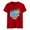 Red, variant on Xuewenshw Women's Summer Fashion Leisure Art 80s Letter Printed Round Neck Short Sleeve Top T Shirt Women Solid Shirt
