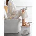 thumbnail image 2 of Toilet Stool Squat Adult . Poop Stool - Ergonomic Squatting Position Portable Bathroom Stool for Adults Easy to Use Pooping Stool Improve Potty Posture and Comfort, 2 of 9