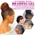 thumbnail image 3 of Hair Braiding Gel, Multipurpose Semi Matte Effect Hair Moisturizing 3PCS 100g Dreadlock Gel Wax  for Daily or Party Styling, 3 of 7