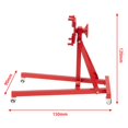 thumbnail image 4 of Rotatable Stainless Steel Motor Engine Maintenance Repair Bracket Stands red, 4 of 8