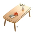 thumbnail image 2 of Ourlova Folding Coffee Table, Collapsible Wooden Mini Desk, Multifunctional Foldable Coffee Tables For Small Spaces, Study, Bedroom, Living Room, Kitchen, Home Office, 2 of 9