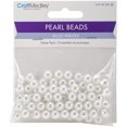 thumbnail image 1 of Pearl Beads Value Pack -8mm White 80/Pkg, 1 of 2