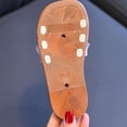 thumbnail image 5 of JDQJBZ Girl's Slippers Sparkly Butterfly Slide Sandals Soft Sole Beach Flip Flops Summer Kids, 5 of 5