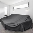 thumbnail image 4 of Elastic Furniture Dust Cover Protective Stretchable Blanket Cloth Breathable Washable Reusable for Sofa Bed Couch Refrigerator Storage Renovations 2.4x2m, 4 of 7