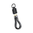 thumbnail image 1 of USB C Keychain Data Cable 10/20/40Gbps 60/100/240W Fast Charging Cable 4K Video Transfer Gold Plate Connectors, 1 of 7