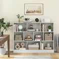 thumbnail image 4 of Costway 10-Cube Bookcase 41" Wooden Toy Storage Organizer for Kids Bookshelf White, 4 of 10