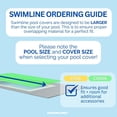 thumbnail image 2 of Swimline Hydrotools Super Guard Winter Cover for 16x36Ft Inground Swimming Pools, 2 of 7