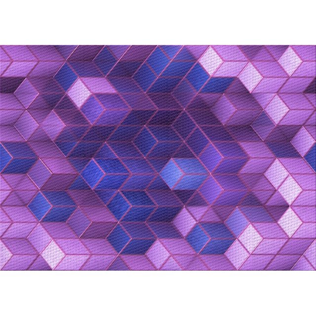 Ahgly Tapis Rectangulaire Lavable en Machine Intérieur Transitionnel Violet, 8 Pieds x 12 Pieds