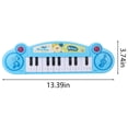 thumbnail image 4 of Sentmoon Girls Toys Kid Keyboard Piano With Microphone12 Keys Keyboard Piano Kids Multifunction Music Educational Instrument Toy Keyboard Piano For 345 678 Girls And Boys, 4 of 7