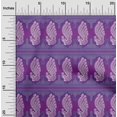 thumbnail image 1 of oneOone Polyester Lycra Fabric Peacock Block Print Fabric By The Yard 56 Inch Wide, 1 of 4