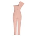 thumbnail image 4 of LSLJS Combinaison Sans Manches pour Femmes, Combinaison Décontractée Unie avec Ceinture, 4 of 8