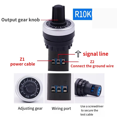 thumbnail image 3 of Auto Car Circuit Tester Sensor Signal Resistance Simulator Fuel Diagnostic Tool Analog Generator Resistance Senso, 3 of 5
