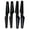 Black, variant on 4PCS Propellers Blades Accessories Spare Part for Syma X5C X5SC X5SW Aircraft