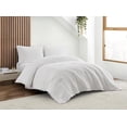 thumbnail image 2 of Charlotte 3 Piece Waffle Cotton Comforter Set, 2 of 5
