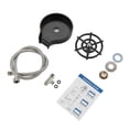 thumbnail image 3 of Glass Rinser for Kitchen Sink Bottle Cups Washer for Sink Attachment Bar Glass Rinser ABS Kitchen Sink Accessories with Soft Water Tube, 3 of 7