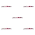 thumbnail image 1 of ZheElen 320/320 Grit Files Buffer Board Colorful Manicure Polisher Files 2# 1pcs 5Set, 1 of 6