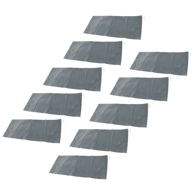 10 Pcs Sacs de Sable Anti-Inondation, Sacs de Sable Professionnels Vides et Résistants à la Pluie pour Porte de Maison, Garage, sous-Sol, Faits de Matériau de Qualité Supérieure