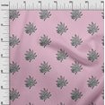 thumbnail image 2 of oneOone Polyester Lycra Fabric Leaves Block Decor Fabric Printed BTY 56 Inch Wide, 2 of 4