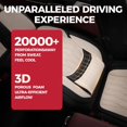 thumbnail image 3 of Car Seat Covers Full Set Faux Nappa Leather Seat Covers for Cars Breathable Front Seats with Lumbar Support and Rear Fit for Automotive Sedans SUVs Pickups, 3 of 9