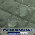 thumbnail image 4 of 2024 Reversible Quilted Sofa Cover  Water Resistant Slipcover Furniture Protector  Washable Couch Cover with Non Slip Foam and Elastic Straps for Kids  Dogs  Pets (Small  Pink/Beige), 4 of 7