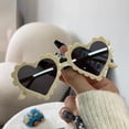 thumbnail image 2 of Cartoon Sunglasses Perspective Cool Widely Applied Heart Shape Frame Children Sunglasses Photographic Prop, 2 of 10