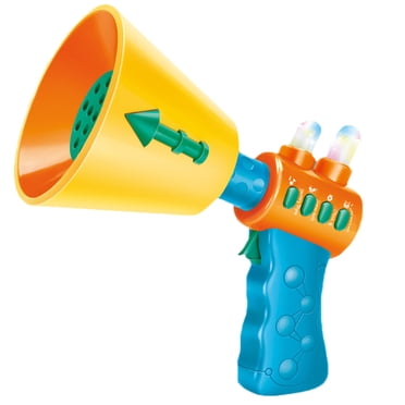 Jouet Mégaphone pour Enfants en Plastique Multifonctionnel Nouveauté Changeur de Voix Jouet Musical