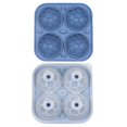 thumbnail image 1 of Ice Cube Tray Silicone Ice | Soccer Shape Cold Block Template | Ice Drinks Coffee Juice Beverage Refrigerator Kitchen Home Restaurant, 1 of 9